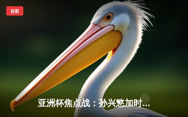 亚洲杯焦点战：孙兴慜加时绝杀 韩国3-1逆转澳大利亚晋级四强